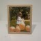 Large Natural 35x25 Wood Picture Frame Acrylic Glass - Light Wooden Poster Frame